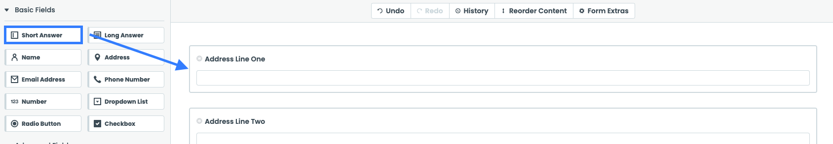 Formstack Integration Address Form