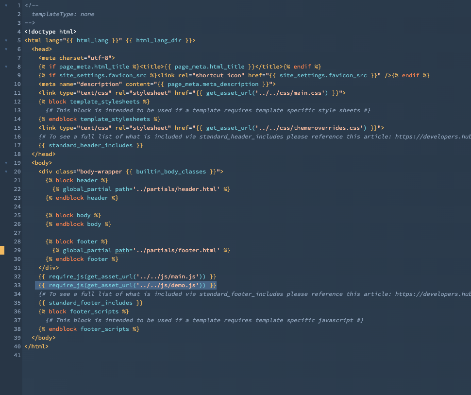 Load javascript file