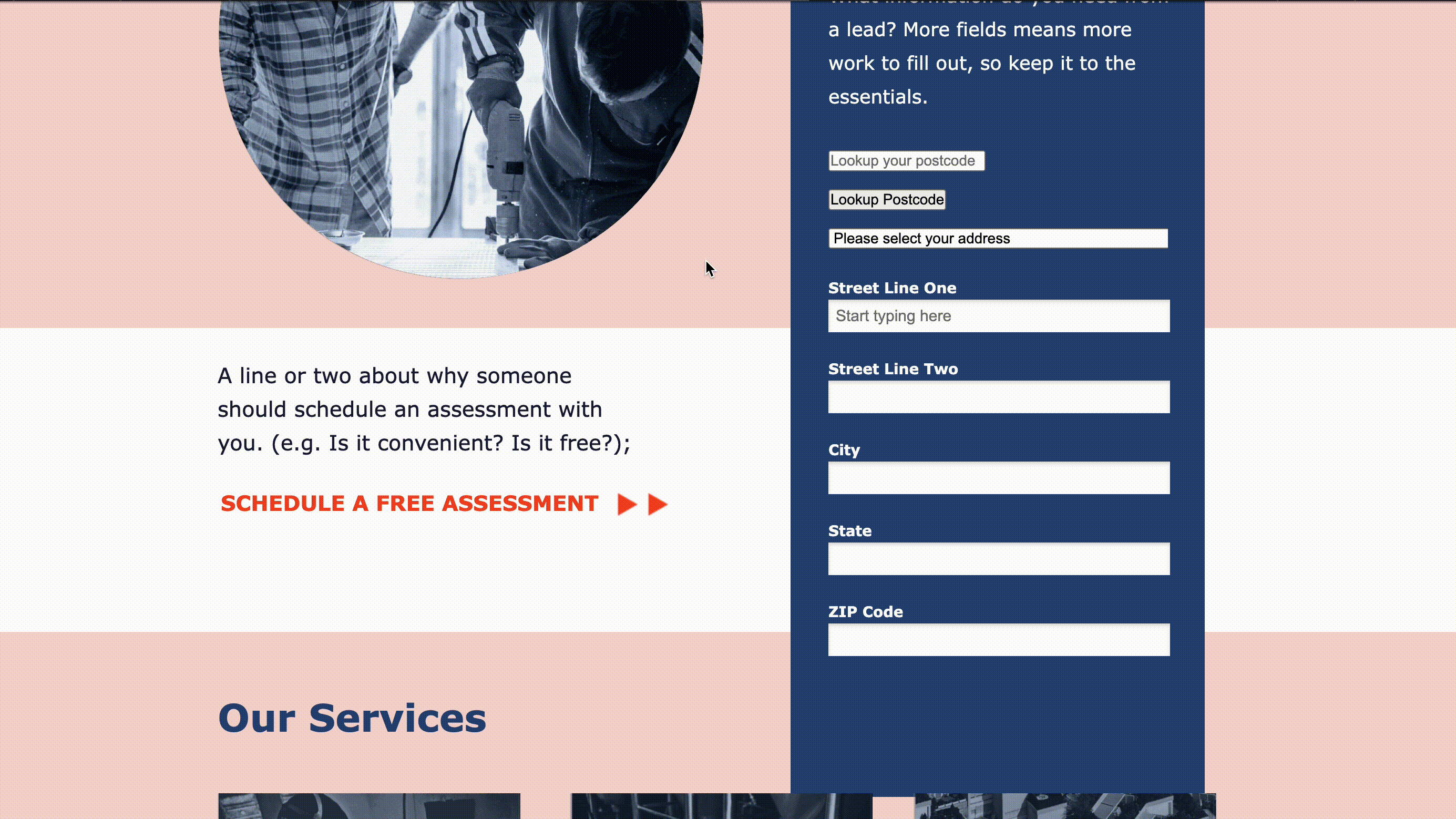 Populate your address fields in moments with Postcode Lookup-screenshot