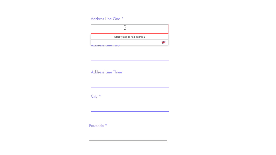 Ideal Postcodes Wix Integration Demo